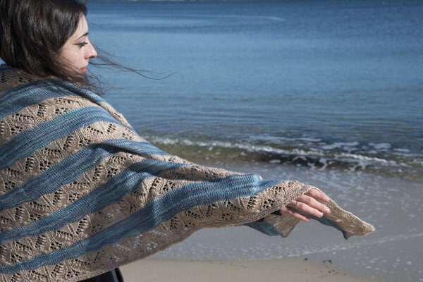 Mini Maiden + Tidal Bay Shawl Pattern